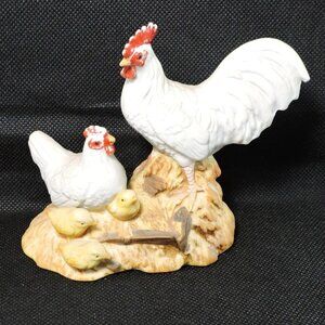 Homco Farm Animals Ceramic Figure Home Decor Farmhouse Theme Accent